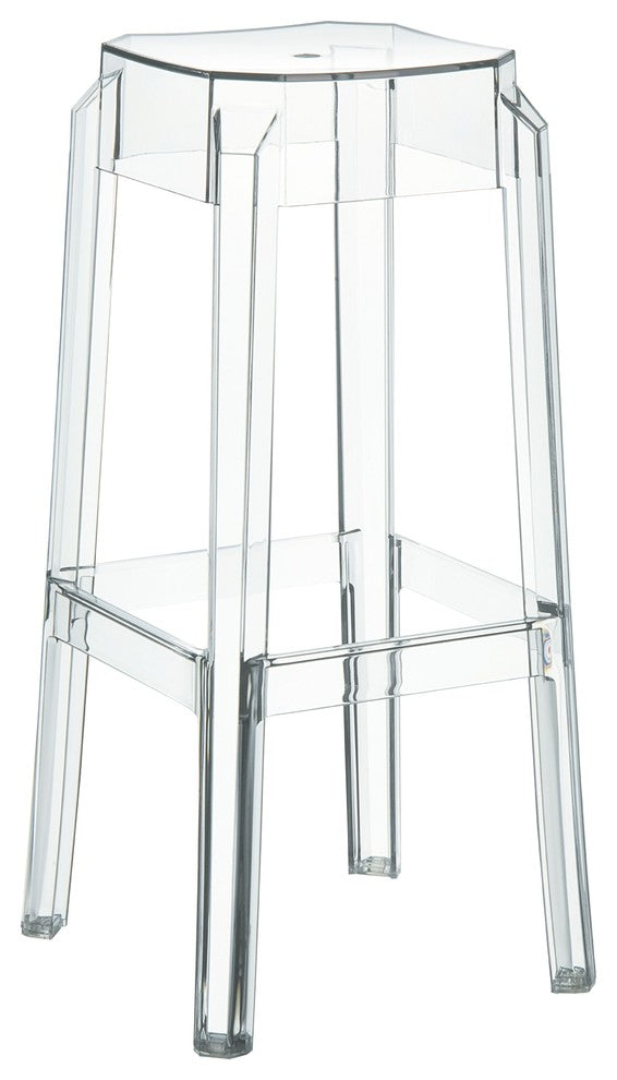 Compamia Fox Bar Stools, Set of 2, Clear