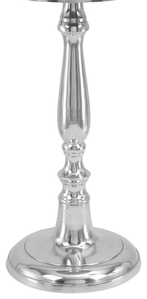 Urban Designs Michelle Aluminum Round Pedestal Accent Table