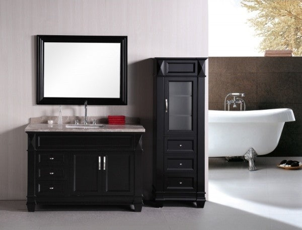 Hudson 48" Single Sink Vanity Set, Espresso