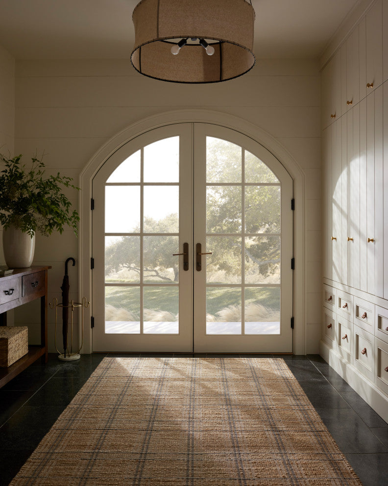 Chris Loves Julia x Loloi Judy Natural / Stone 7'-9" x 9'-9" Area Rug