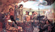 Herbert James Draper Lancelot and Guinevere, Gallery Wrapped Canvas, 18"x27"