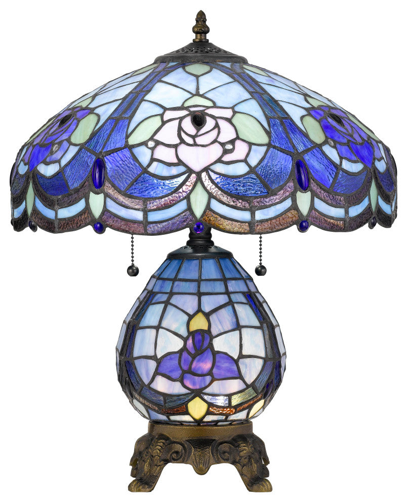 Tiffany Table Lamp With Pull Chain Switch