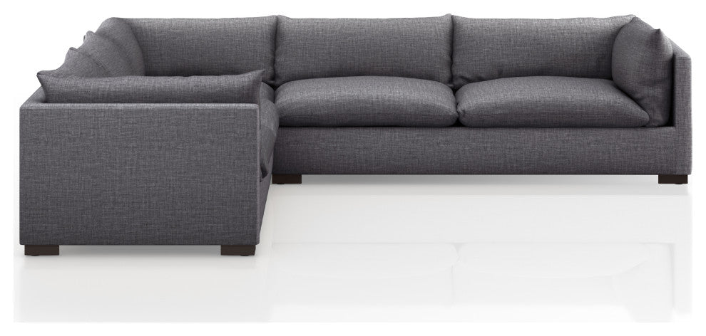 Westwood 3pc Sectional-122"-Charcoal