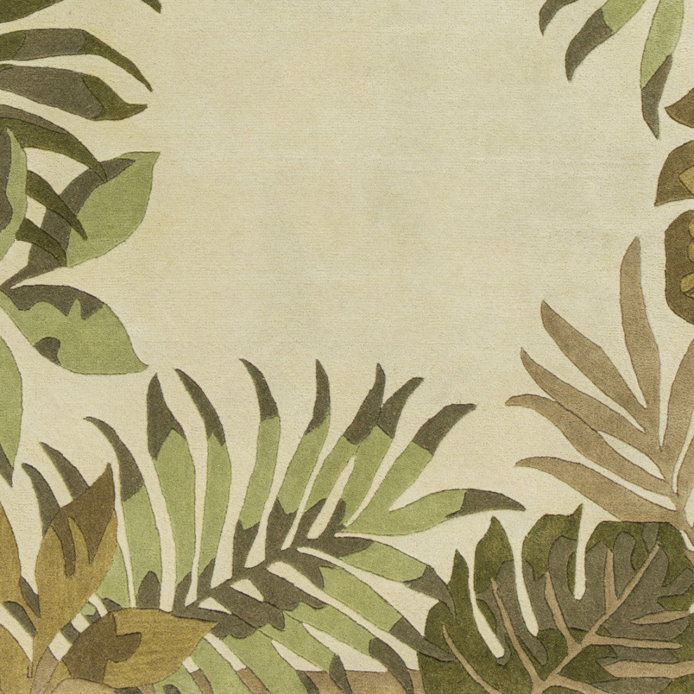 KAS Havana 2635 Ivory Paradise Area Rug, 2'3"x8' Runner