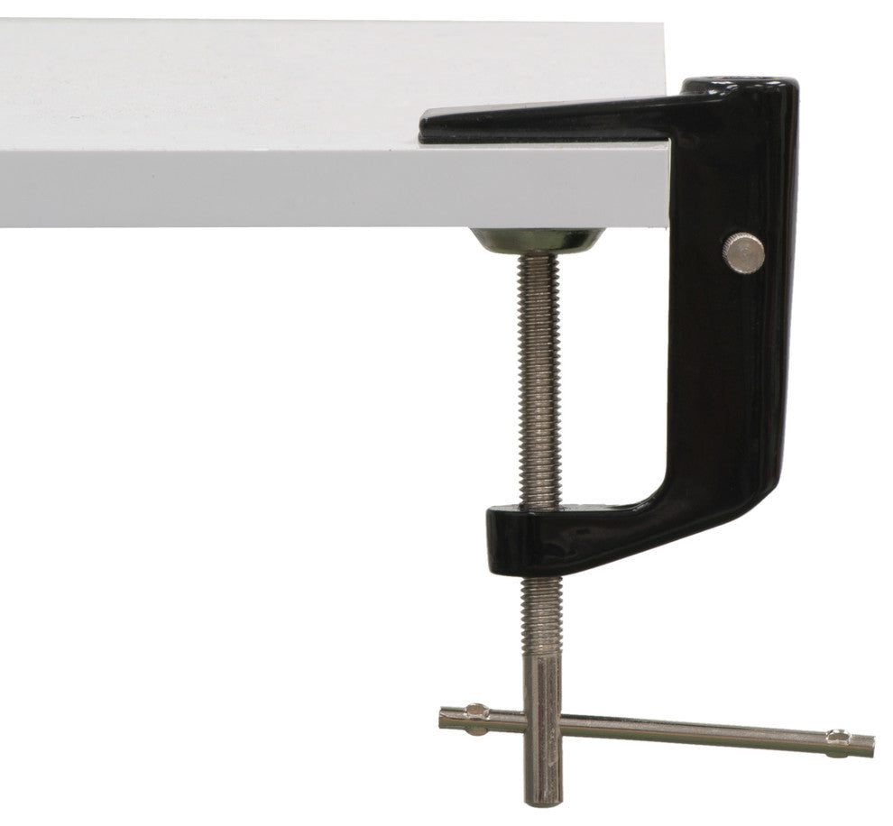 Metal Adjustable Arm Clamp, Black