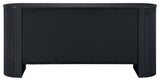 Belinda Beech Wood Sideboard/Buffet, Black