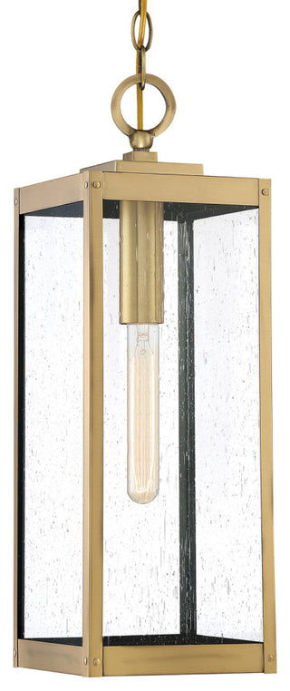 Quoizel WVR1507 Westover 7"W Mini Pendant - Antique Brass