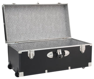 Seward Explorer 30" Trunk with Wheels & Lock, Black