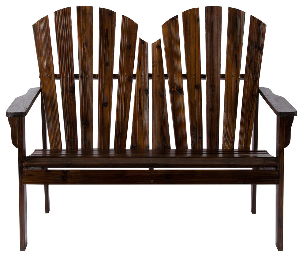 Rockport Loveseat, Burnt Brown