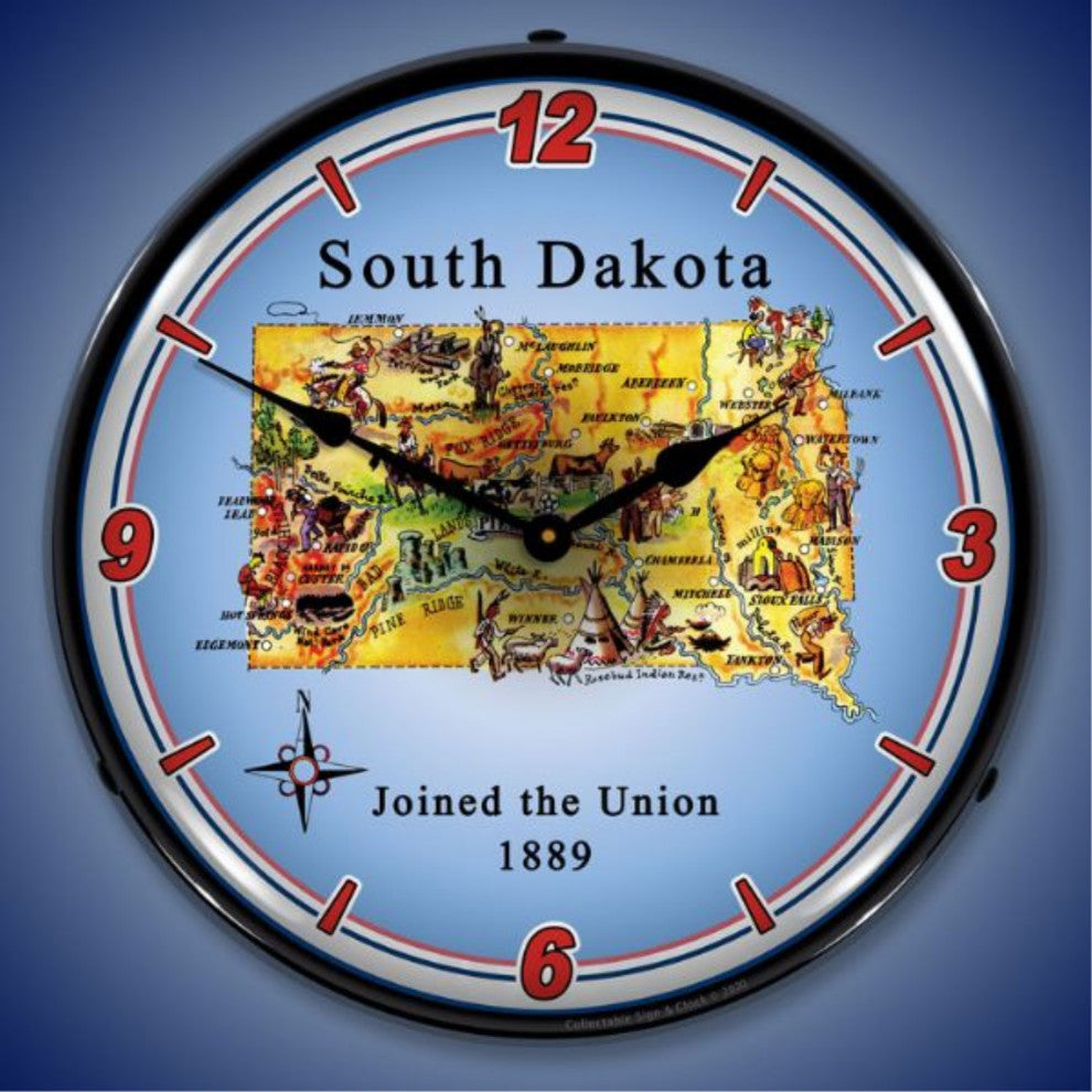 20041123 State of South Dakota Clock