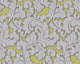 Flock 4, Glamour Baroque Striped Gloss Embossed White and Green Wallpaper Roll