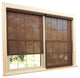 Samoa Premium Single Roller Window Shade, Brown, 27"