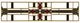 Prairie Tulip, Antique-Style Brass With Evergreen-Berry-Cream Enamel