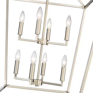 8 Light 24" Modern Gold Pendant