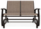Belle Isle Sling 2-Seat Glider, Augustine Fennel/Kona