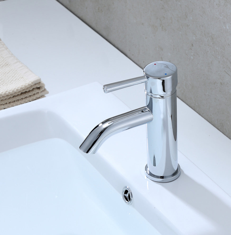 Ultra Faucets UF3650X Single Handle Bathroom Faucet, Polished Chrome