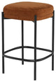 Inna Terracotta Fabric Counter Stool, HGMV237
