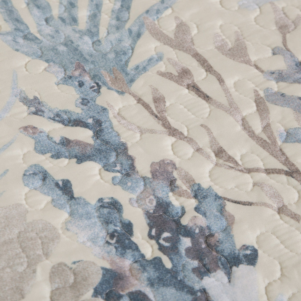 Summer Reef Coastal Quilt Set, King