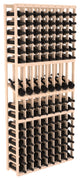 8 Column Display Row Wine Cellar, Pine, Satin Finish