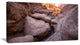 Desert Mountains in Kazakhstan, Landscape Canvas Art Print, 32"x16"