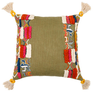 Surya Mystic Dusty Sage Pillow Shell With Down Insert 20"H X 20"W