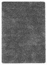 Orchid Contemporary Area Rug, Gray, 7'9" Round