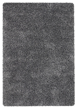 Orchid Contemporary Area Rug, Gray, 7'9" Round