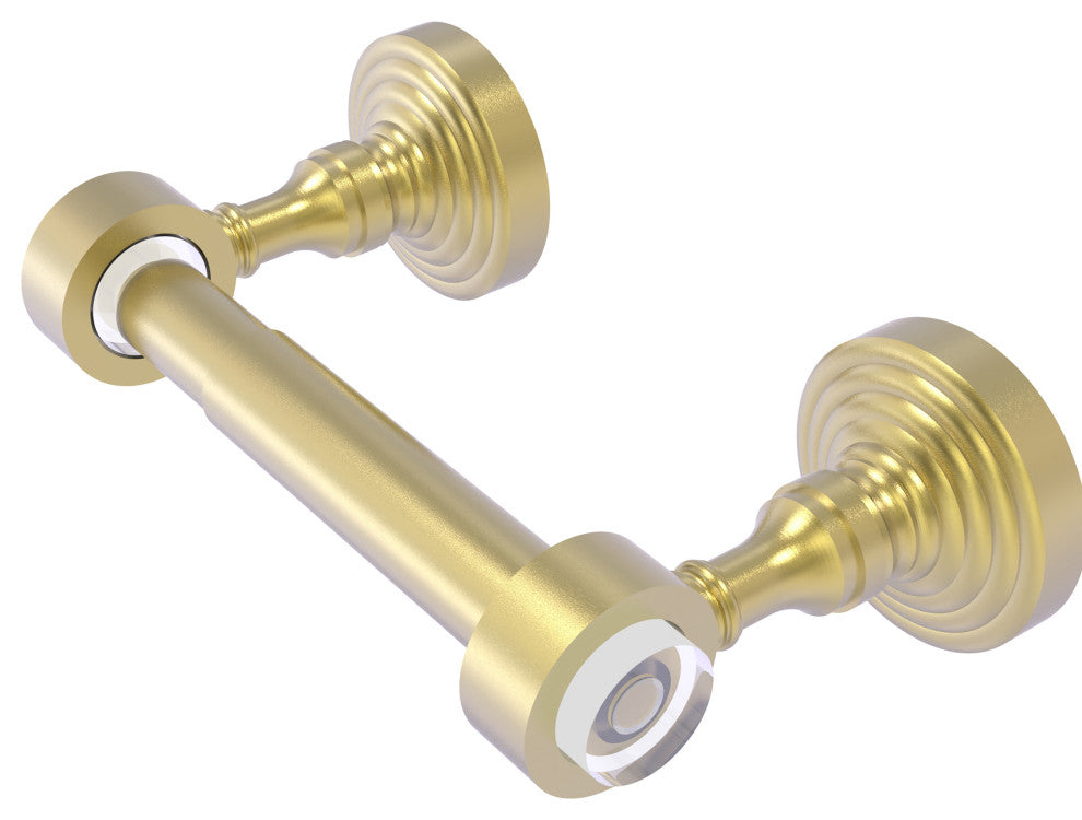 Pacific Grove 2-Post Toilet Paper Holder, Satin Brass