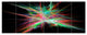 Green Red Spectrum of Light, Abstract Canvas Art Print, 70"x28", 6 Panels