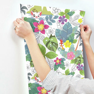 Disney Moana Jungle Peel & Stick Wallpaper