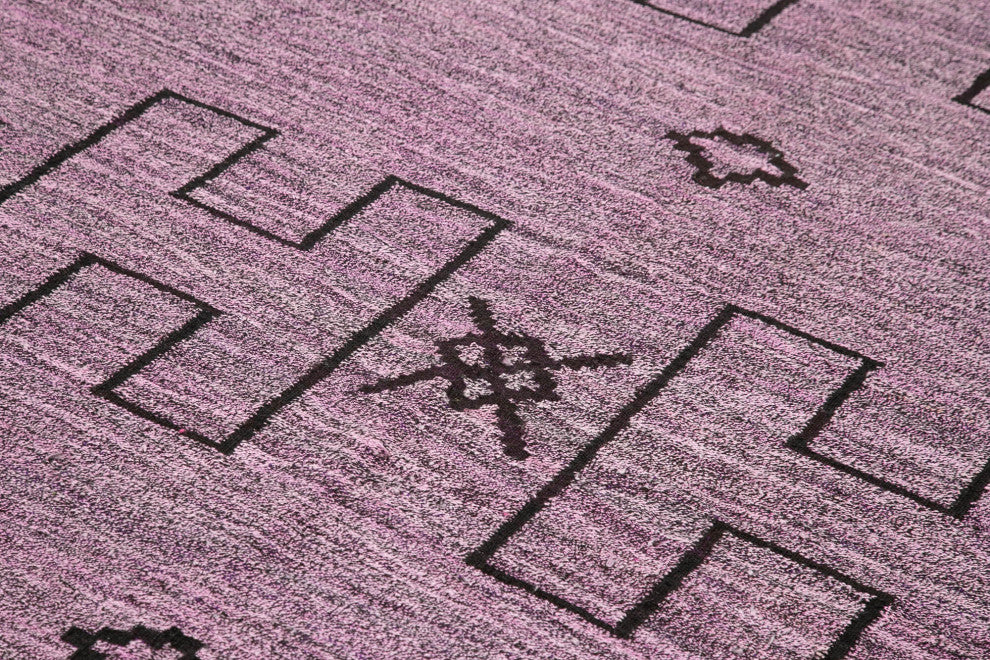 Rug N Carpet - Hand-knotted Turkish 6' 3'' x 8' 11'' Unique Wool Kilim Rug