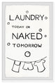 "Naked Tomorrow" Framed Painting Print, 24x36