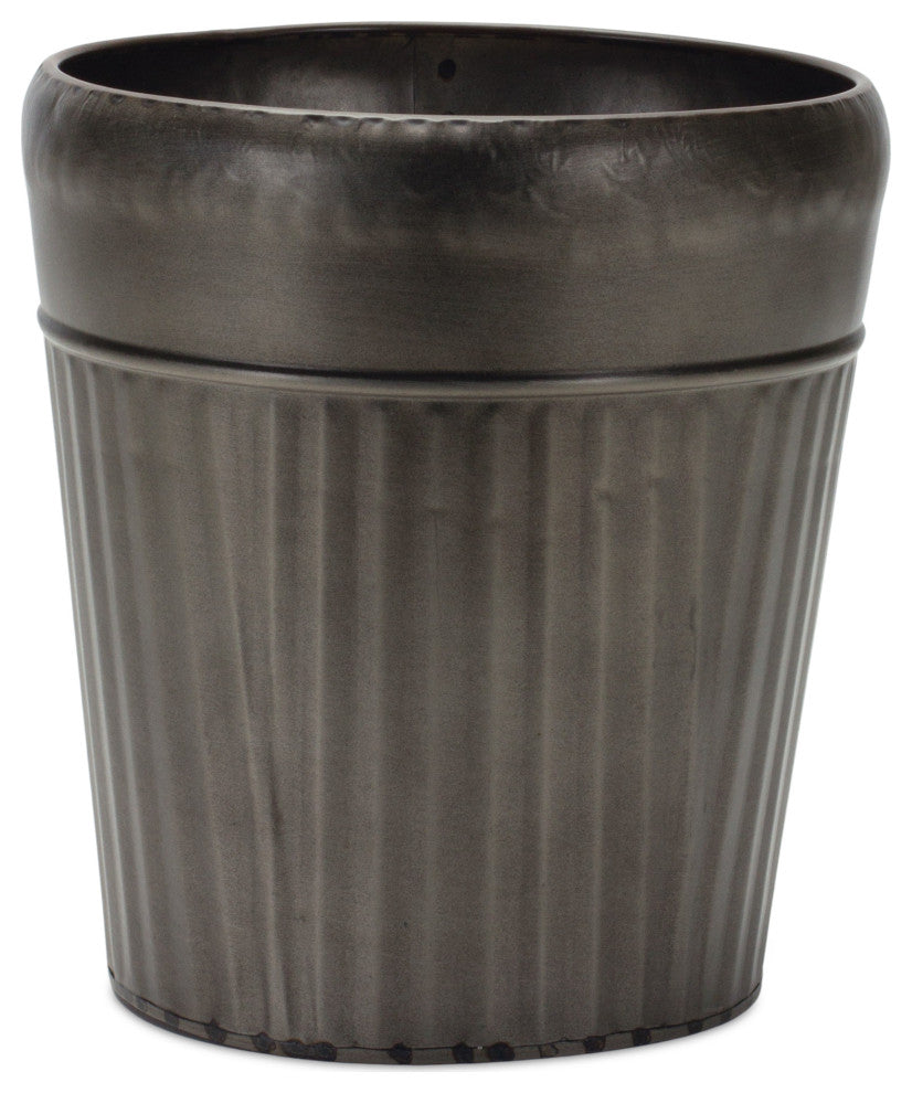 Decorative Metal Pot, 3-Piece Set