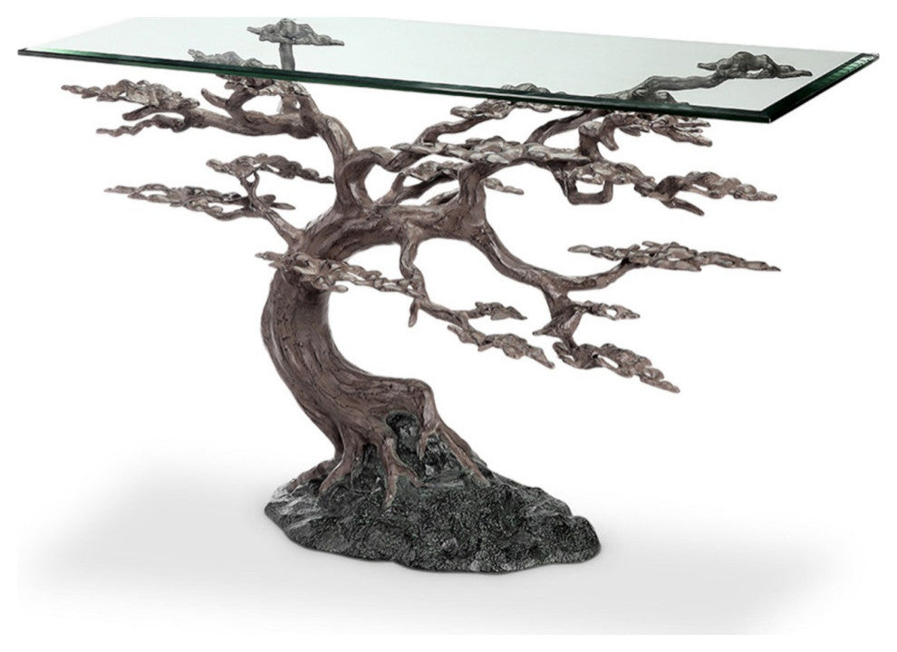SPI Cypress Tree Console Table