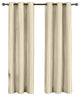 Single Soho Grommet Thermal insulated Blackout Panel, Beige, 42"x84"