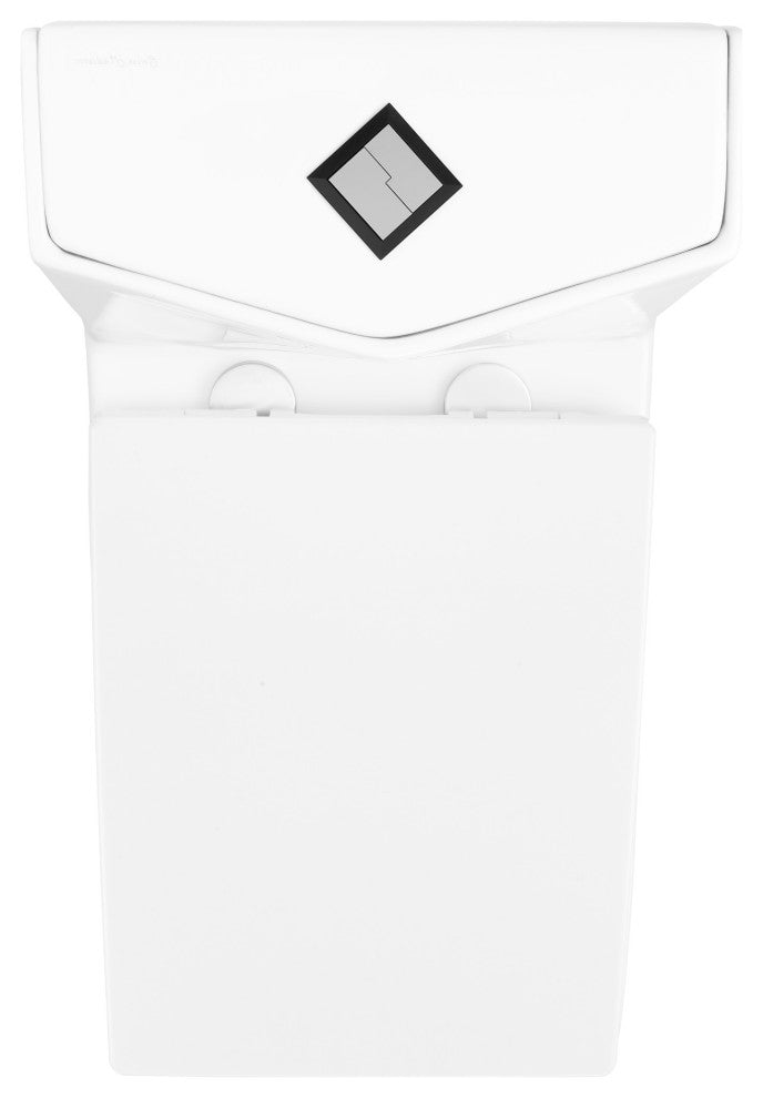Brusque One-Piece Square Toilet Dual-Flush 1.1/1.6 gpf