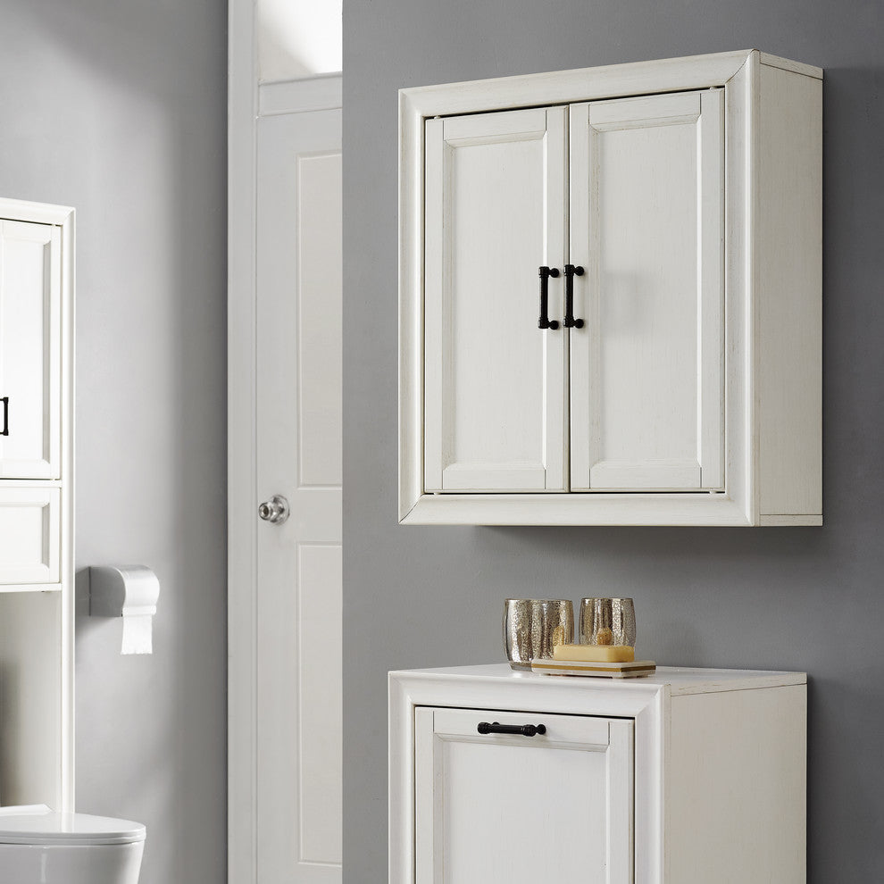 Tara Wall Cabinet, Vintage White