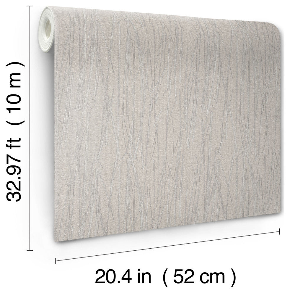 Piedmont Bamboo Wallpaper, Taupe
