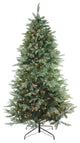 Washington Frasier Fir Slim Christmas Tree, Clear Lights