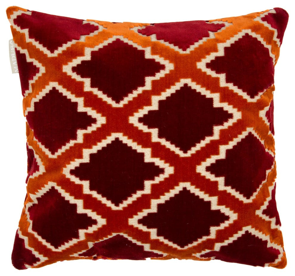 Pillow Cover Rambagh, Burgundy