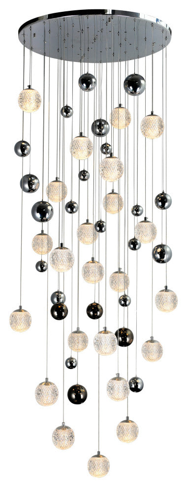 CWI Lighting 1679P32-23-601 Siena 23 Light Chrome Chandelier