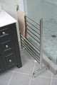 Freestanding Towel Warmer, Brushed, 24