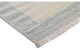 Nu Maison Soft Border Area Rug, Light Blue, 2'6"x8'