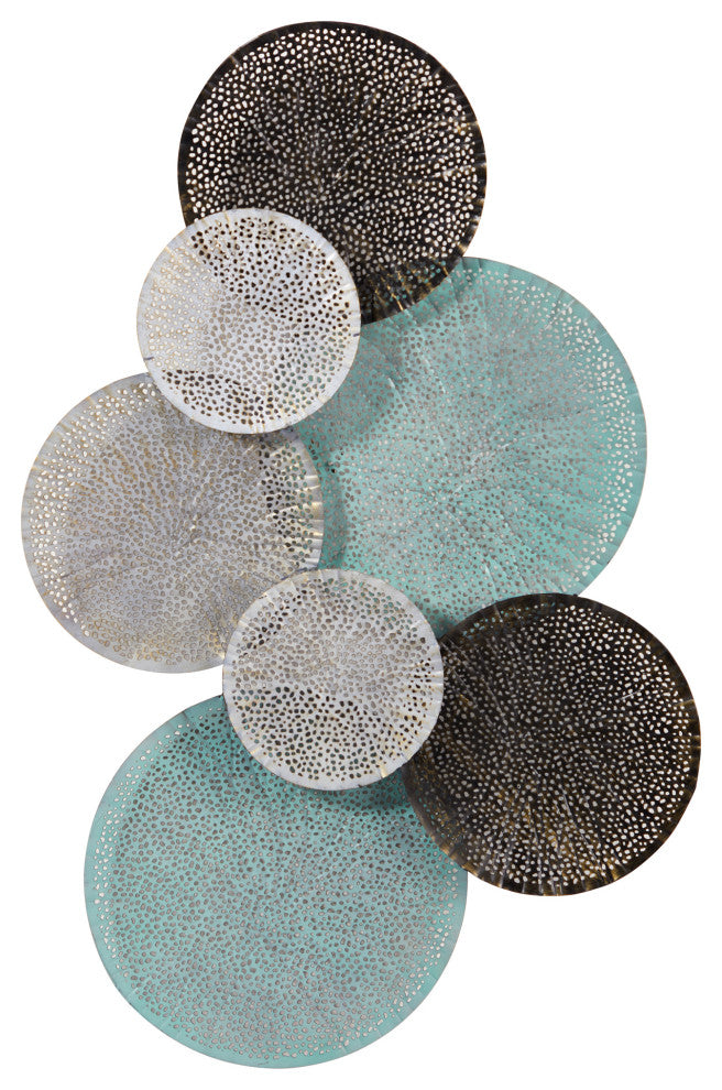Nearly Natural 7056 2.5x1 Layered Metal Wall Art Decor