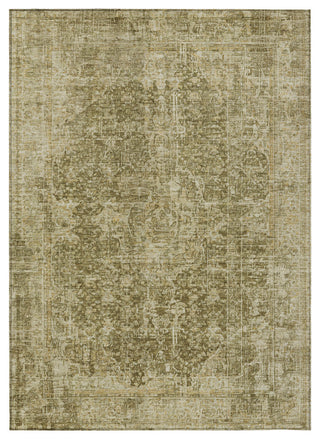 Machine Washable Indoor/Outdoor Chantille ACN1663 Brown 5' x 7'6" Rug