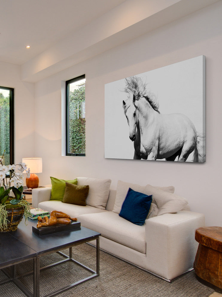 "Glorious Stallion" Painting Print, 36"x24"