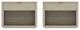 Manhattan Comfort Evelyn 32" Nightstand 2.0, Set of 2