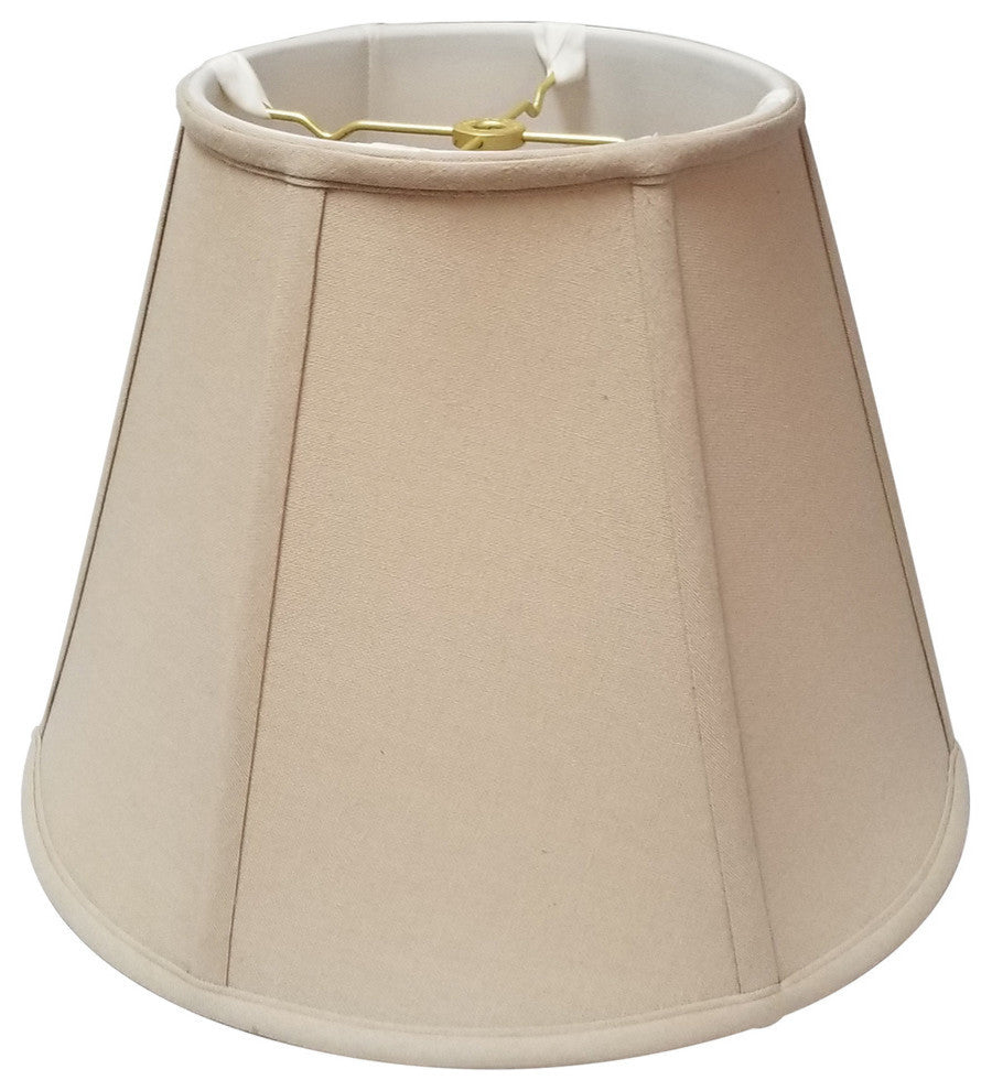 Royal Designs Empire Lamp Shade, Linen Beige, 8"