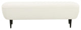 Denise Cream Boucle Bench