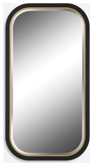 Uttermost 09880 Nevaeh 23-1/4"W x 43-1/4"H Rectangular Beveled - Gold